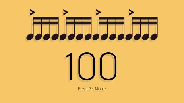 BPM = 100　メトロノーム - metronome - 16分 アクセント1-1 смотреть онлайн