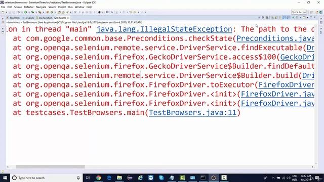 4 Getting started with Selenium and configure Firefox browser смотреть онлайн