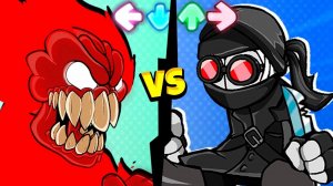 ТРИККИ vs Хэнк Мод во Friday Night Funkin HANK VS Ex Tricky 4 PHASE