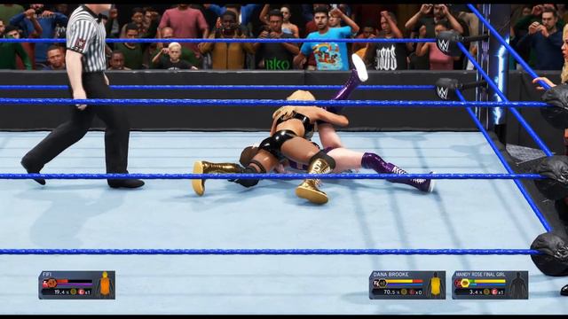 WWE 2K20 - MANDY ROSE & DANA BROOKE VS FIFI ( HANDICAP) | SMACKDOWN смотреть онлайн