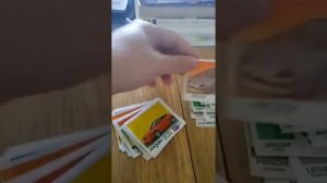 Вкладыши от жвачек Ото Мото  1