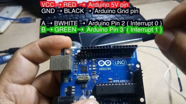 Rotary Encoder Incremental rotary Encoder How to use it with Arduino