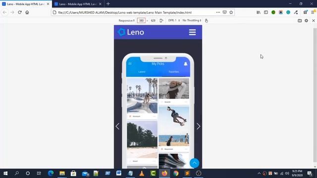 Design Mobile App Template With Bootstrap 4 How to use swiper slider Part 23 смотреть онлайн