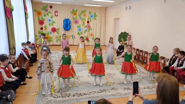 8 марта#праздник в старших группах# МДОУN3Фрязино#2022 смотреть онлайн