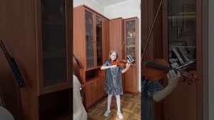 Ксения Щербак, II группа, скрипка, Грустная песенка, П. Чайковский