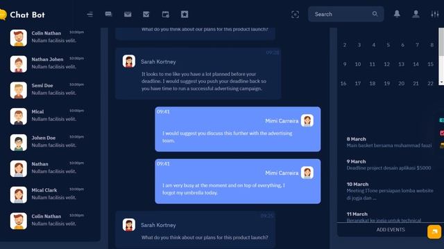 Chat Bot Admin - Bootstrap 5 Dashboard Design With Admin Panel WebApp Template смотреть онлайн