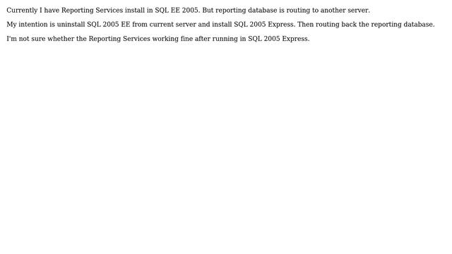 DevOps & SysAdmins: Migrate SQL2005 Enterprise Reporting Services into SQL2005 Express смотреть онлайн