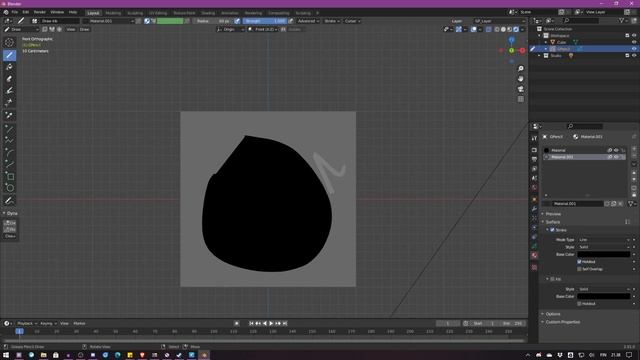 Blender's new eraser material on grease pencil смотреть онлайн
