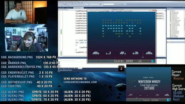 Community Game Development - Ep. 4 SPACE INVADERS - Part 2 смотреть онлайн