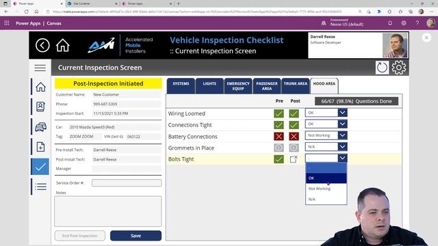 Power Apps Examples: Checklist Inspection App смотреть онлайн