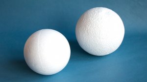 Взяли шарик из пенопласта и сделали красивую композицию на Пасху своими руками. Подарки и поделки