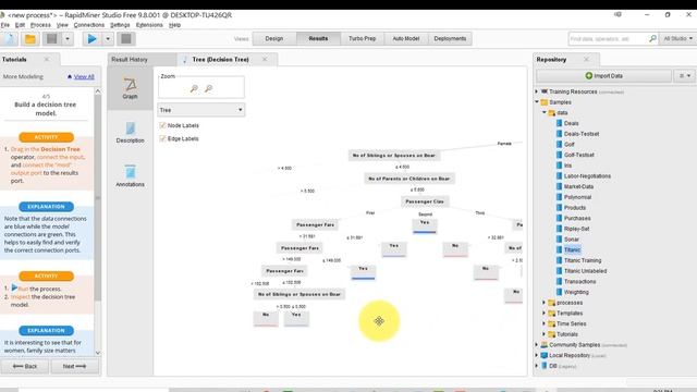 Building our first model in Rapidminer 8 смотреть онлайн