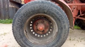 Новые передние калеса на т 25 (265/70/16)