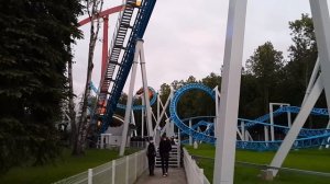 Горки "Великолукский мясокомбинат" в парке аттракционов "Диво Остров"