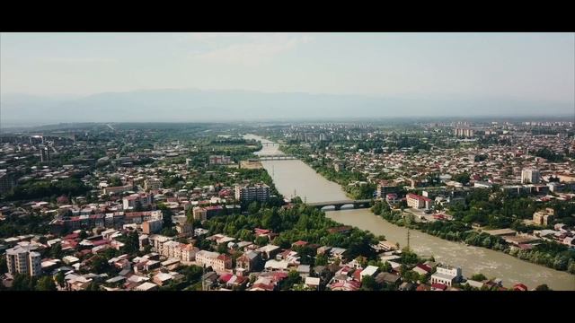 Georgia - Kutaisi (drone flights) - Cinematic video смотреть онлайн