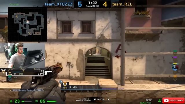 Pro Players react to ZywOo Plays смотреть онлайн