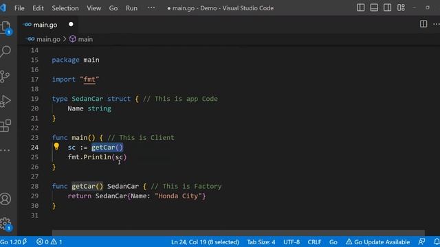 [Golang] Factory | Factory pattern in go | go Factory pattern смотреть онлайн