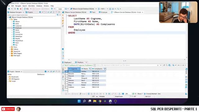 SQL tutorial per disperati - ITA - Parte 1 смотреть онлайн