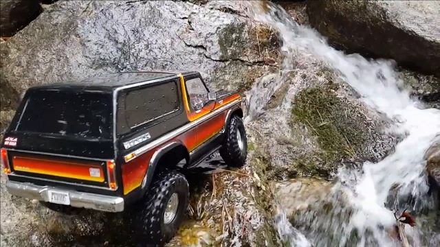 Traxxas TRX4 Ford Bronco Valley Rock Crawling 3 смотреть онлайн