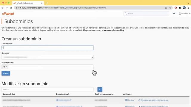 ? Curso de Tutor LMS PRO - 01 Cómo crear un subdominio en cPanel смотреть онлайн