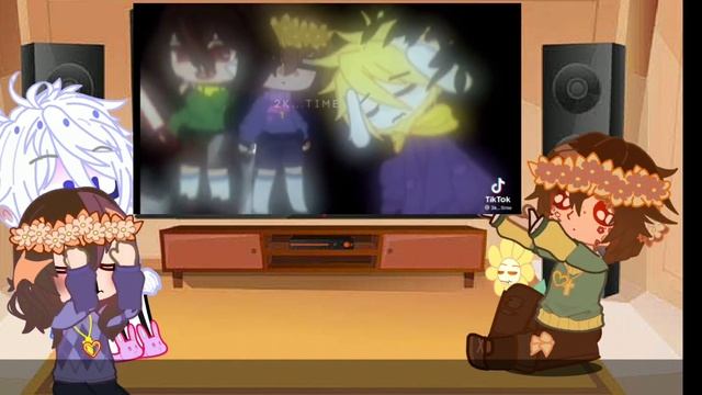 •Реакция андертейл на видео | Undertale reaction• смотреть онлайн