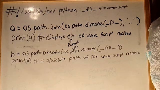 How To Set Directory Of Running Script To Variable In Python Tutorial смотреть онлайн