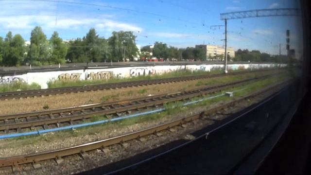 Петергоф - Санкт-Петербург на электричке [Peterhof - Saint Petersburg By Train]