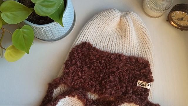 Обзор шапки - ушанки из альпаки и мохера на шёлке смотреть онлайн