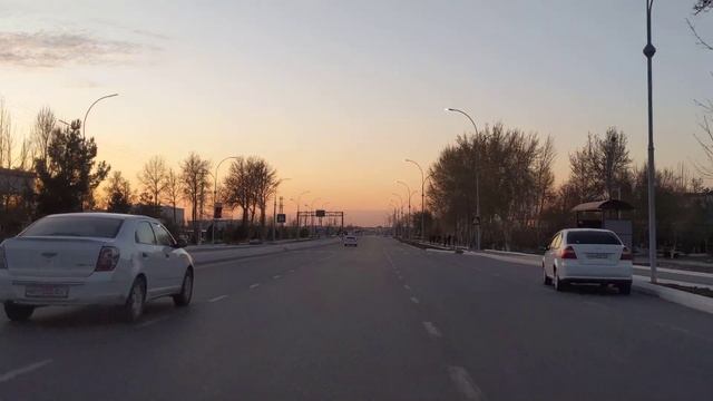 Закат. Спуск с Ахунбабаевского Массива (Фергана / Fergana) смотреть онлайн
