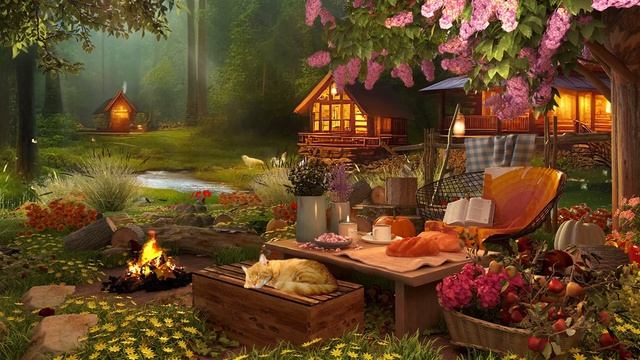 Spring Morning in the Fairy Lands | Uplifting 432Hz Music & Enchanted Spring forest Ambience смотреть онлайн