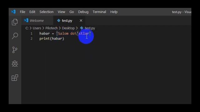 Python. 5-dars. Matnli o'zgaruvchilar смотреть онлайн