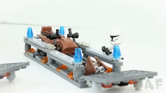 Custom Lego RC Clone Turbo Tank UCS (2010) MOC + Star Wars Stop Motion Animation смотреть онлайн