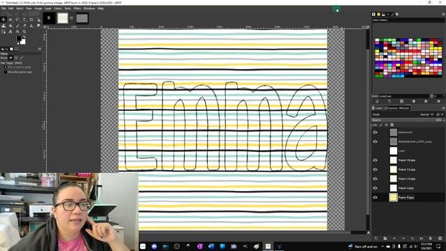 Making A Custom Alphabet | GIMP Free Software Tutorial | PNG Image Editing For Beginners | How To смотреть онлайн