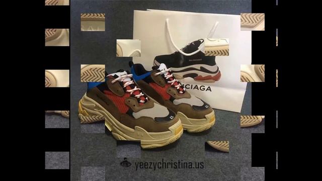 BALENCIAGA TRIPLE S COLOR SNEAKER COLLECTION