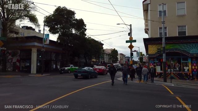SAN FRANCISCO - Haight - Ashbury, Hippie Counterculture, San Francisco, California, USA, Travel, 4K