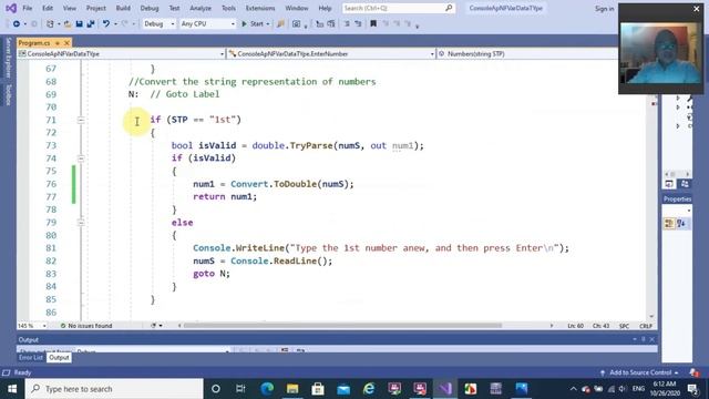 C# Calculator Code Class Method Arguments Reference Return Scope Console App Tagalog PART 3 смотреть онлайн