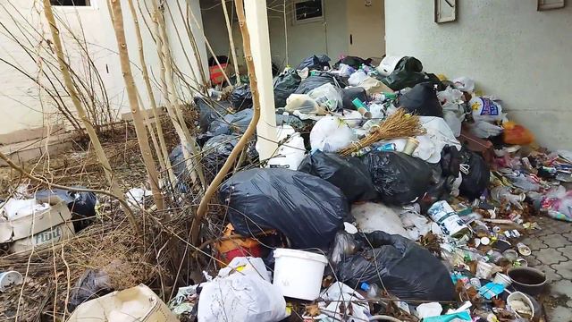 Тирасполь, Шевченко 36 - свалка мусора. смотреть онлайн