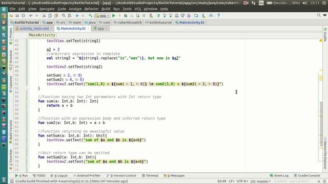Android Kotlin Tutorial #007- Basic Syntax - Conditional expression - If()else смотреть онлайн