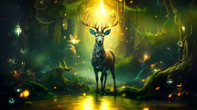 528 Hz Sleep Enchanted Forest