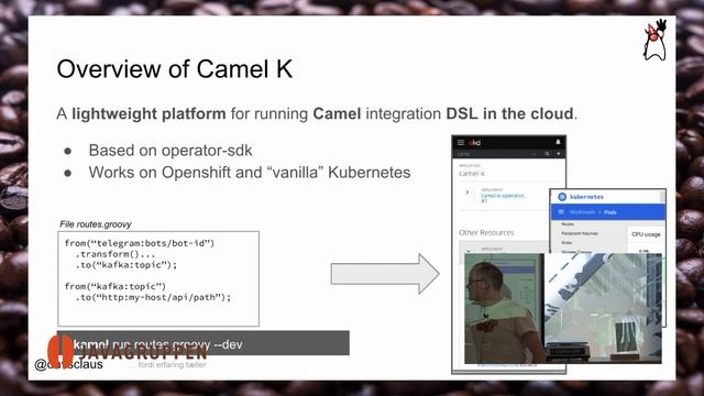 Javagruppen | Camel K med Claus Ibsen fra Red Hat смотреть онлайн