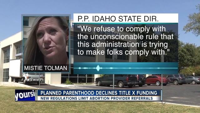 Idaho providers react to Planned Parenthood’s Title X withdrawal смотреть онлайн