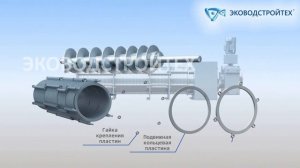 Шнековый обезвоживатель осадка