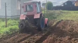 Картофеле копалка - швырялка на Т- 25