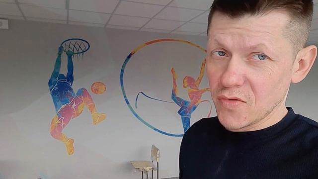 Роспись на стенах без художника. Роспись стен принтами. Вместо настенного принтера. смотреть онлайн