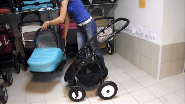 Обзор коляски Slaro Indigo F 3в1 смотреть онлайн