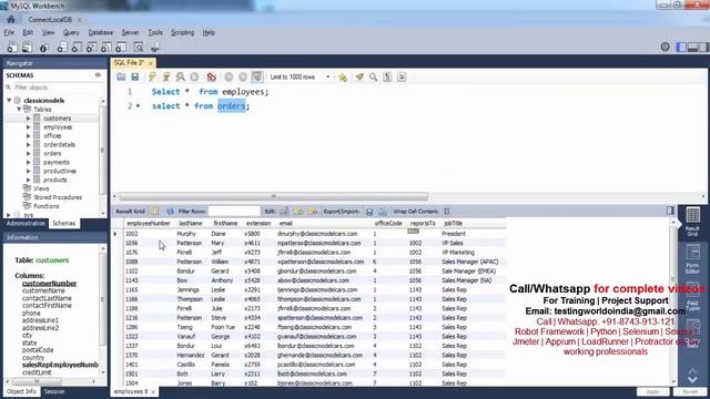 Database Testing : Write First Select Query Statement смотреть онлайн