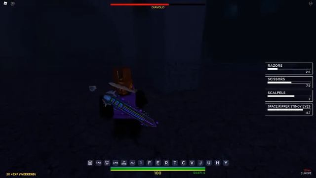 [Roblox Is Unbreakable] Diavolo raid: Easy triple S (READ DESC) смотреть онлайн
