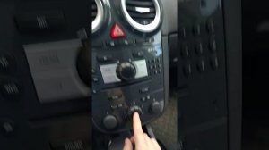 Управление климатом Opel Corsa D