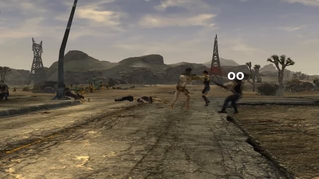 White legs vs Great Khans - Fallout: New Vegas смотреть онлайн