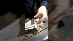 Замена амортизатора на китайской бензопиле